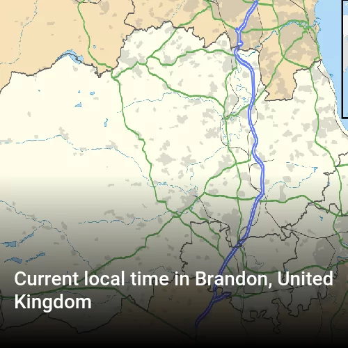 Current local time in Brandon, United Kingdom