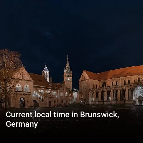 Current local time in Brunswick, Germany