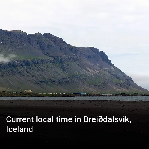 Current local time in Breiðdalsvik, Iceland