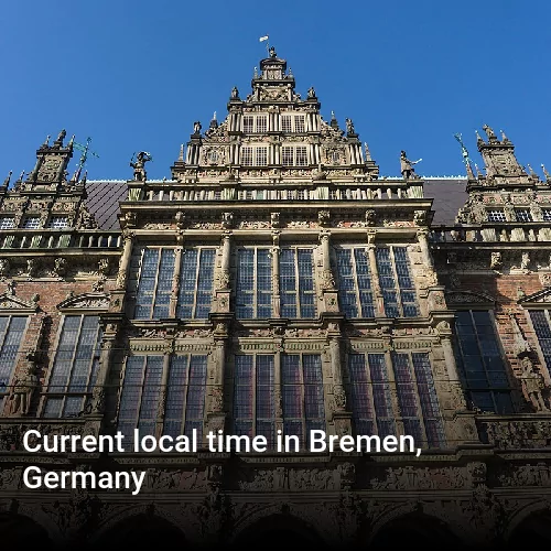 Current local time in Bremen, Germany