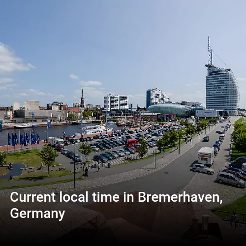 Current local time in Bremerhaven, Germany