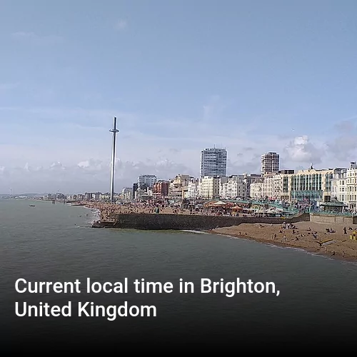 Current local time in Brighton, United Kingdom