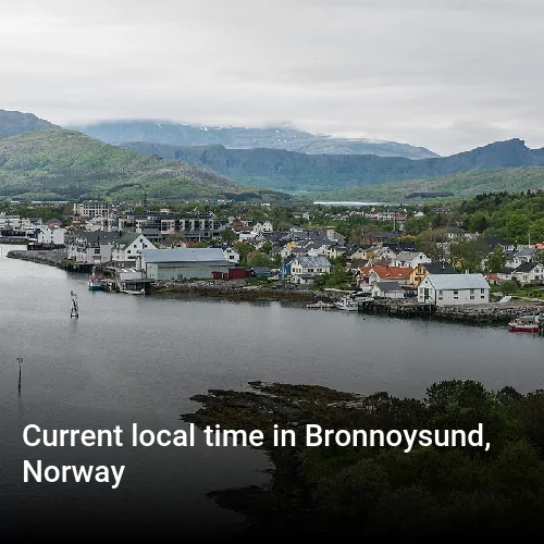 Current local time in Bronnoysund, Norway