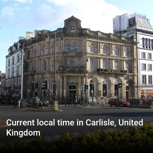 Current local time in Carlisle, United Kingdom