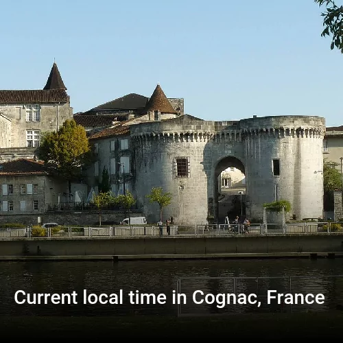 Current local time in Cognac, France