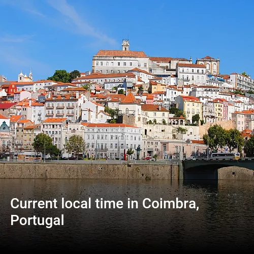 Current local time in Coimbra, Portugal