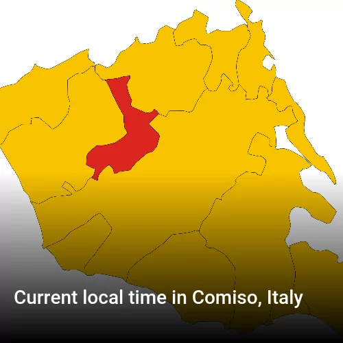 Current local time in Comiso, Italy