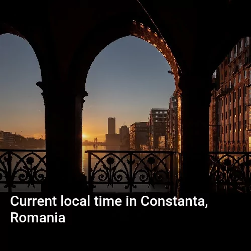 Current local time in Constanta, Romania