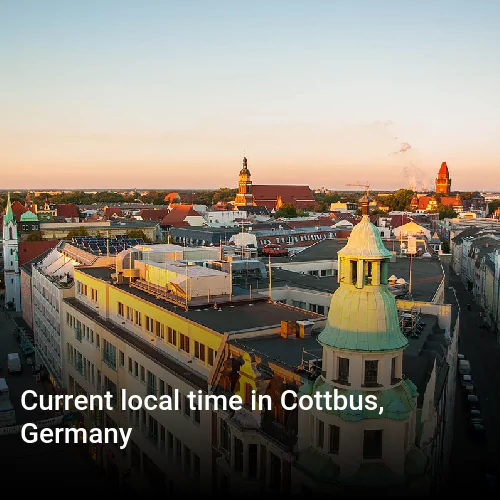 Current local time in Cottbus, Germany