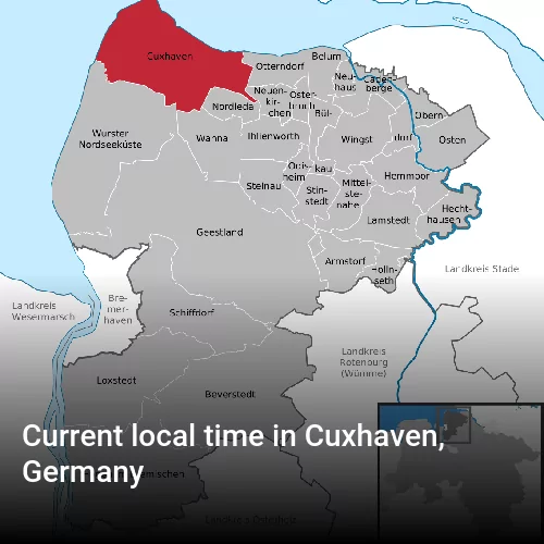 Current local time in Cuxhaven, Germany