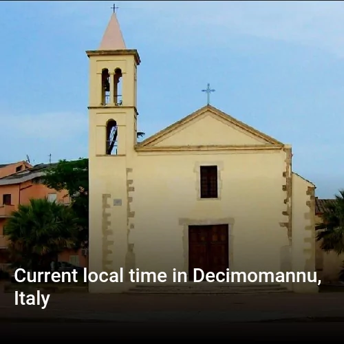 Current local time in Decimomannu, Italy