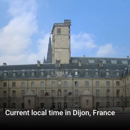 Current local time in Dijon, France