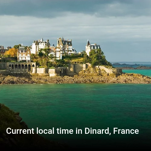 Current local time in Dinard, France