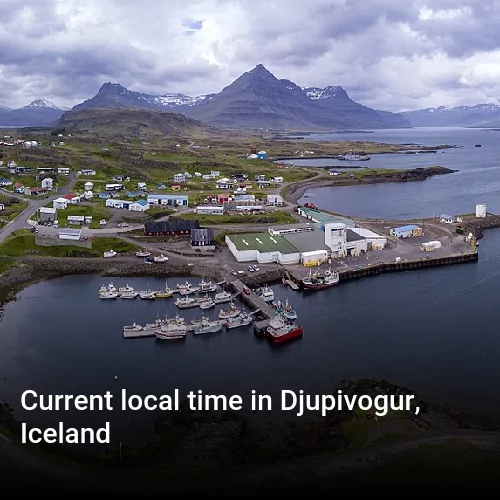 Current local time in Djupivogur, Iceland
