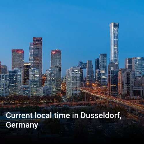 Current local time in Dusseldorf, Germany