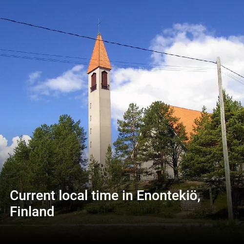 Current local time in Enontekiö, Finland