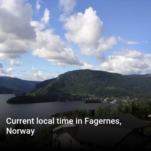 Current local time in Fagernes, Norway