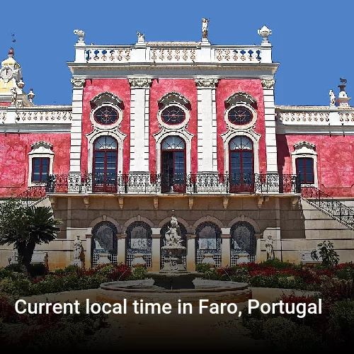 Current local time in Faro, Portugal