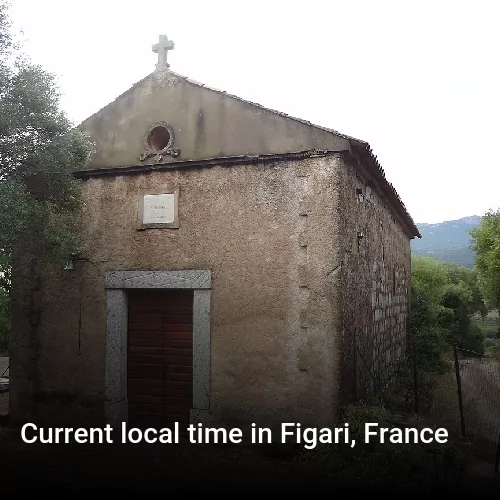 Current local time in Figari, France