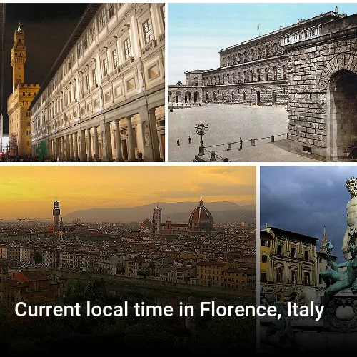 Current local time in Florence, Italy