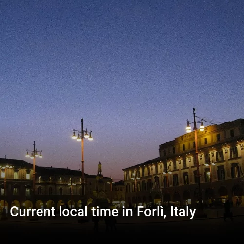 Current local time in Forlì, Italy