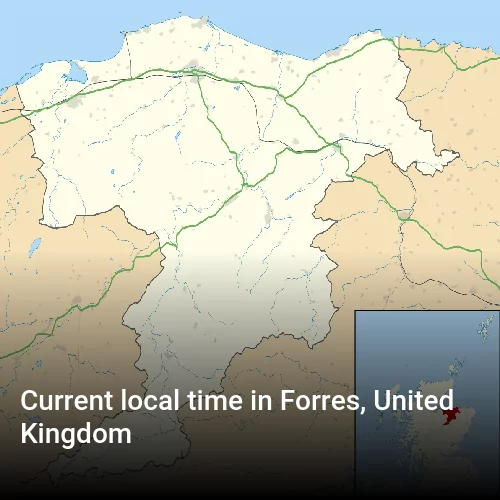 Current local time in Forres, United Kingdom