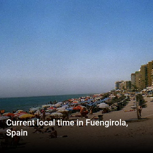 Current local time in Fuengirola, Spain