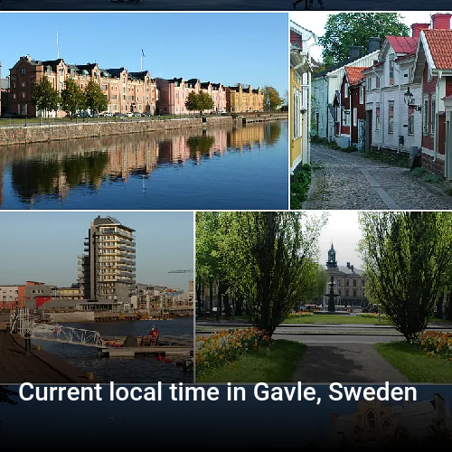 Current local time in Gavle, Sweden