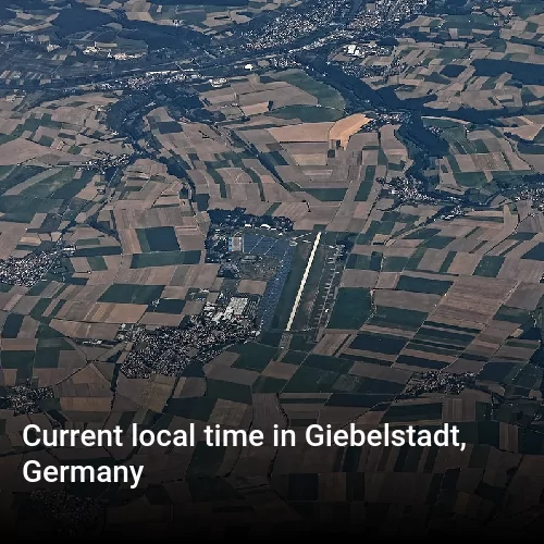 Current local time in Giebelstadt, Germany
