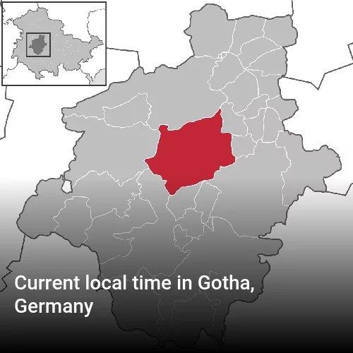 Current local time in Gotha, Germany