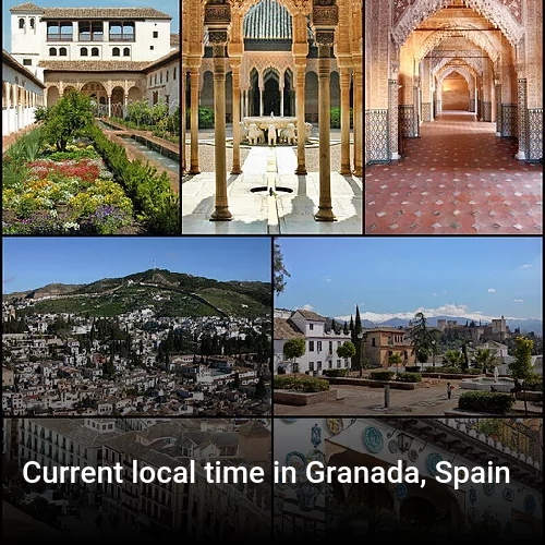 Current local time in Granada, Spain