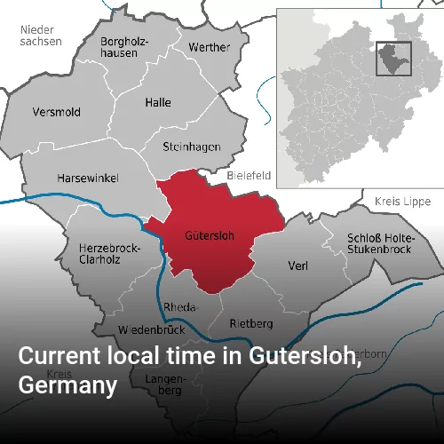 Current local time in Gutersloh, Germany