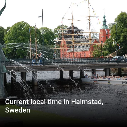 Current local time in Halmstad, Sweden