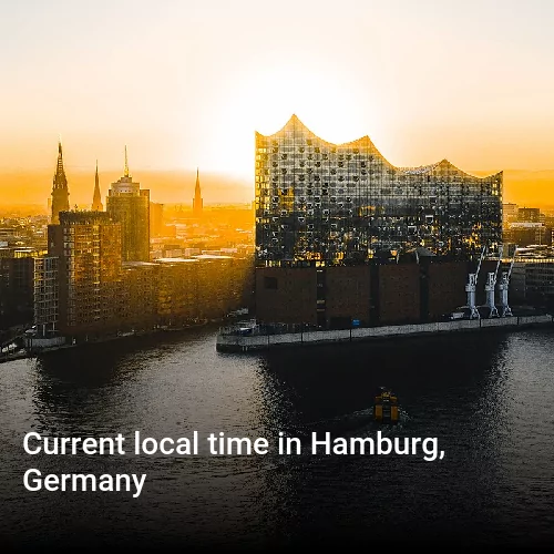 Current local time in Hamburg, Germany
