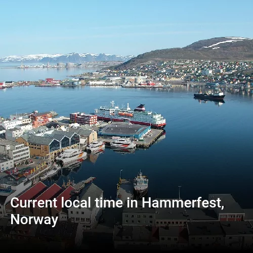 Current local time in Hammerfest, Norway