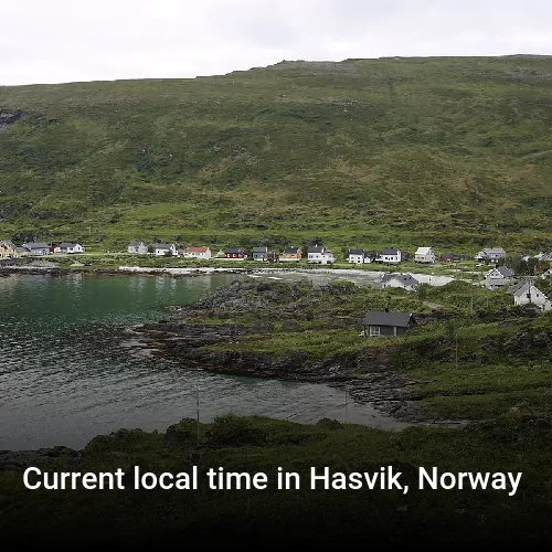 Current local time in Hasvik, Norway