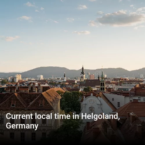 Current local time in Helgoland, Germany