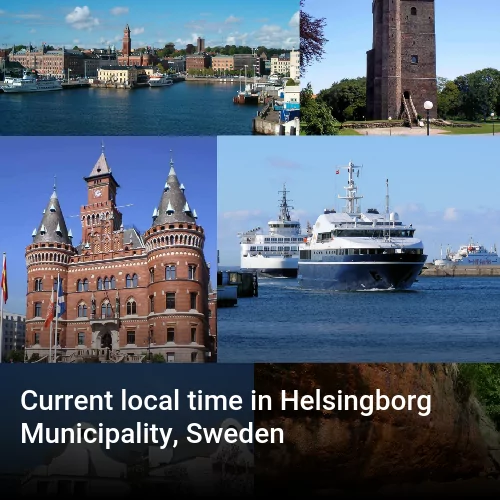 Current local time in Helsingborg Municipality, Sweden