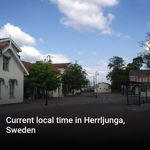Current local time in Herrljunga, Sweden