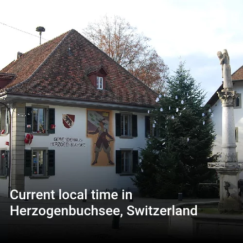 Current local time in Herzogenbuchsee, Switzerland