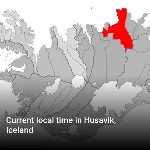 Current local time in Husavik, Iceland