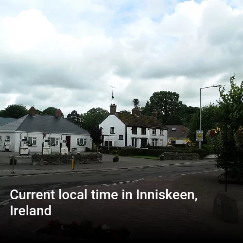 Current local time in Inniskeen, Ireland