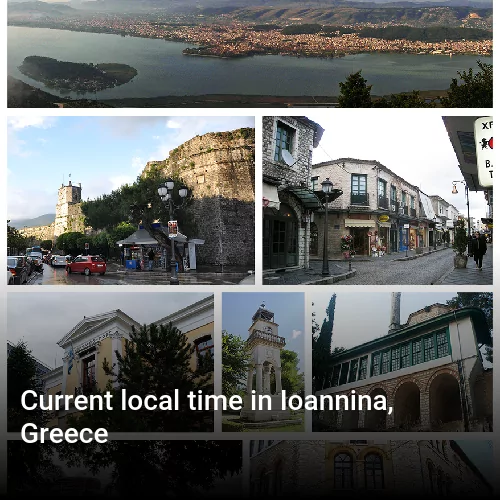 Current local time in Ioannina, Greece
