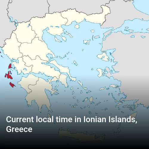 Current local time in Ionian Islands, Greece