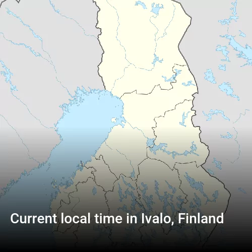 Current local time in Ivalo, Finland