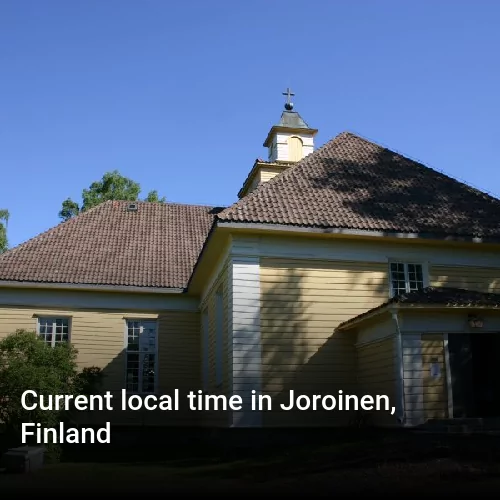 Current local time in Joroinen, Finland