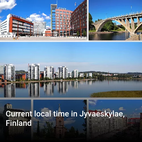 Current local time in Jyvaeskylae, Finland