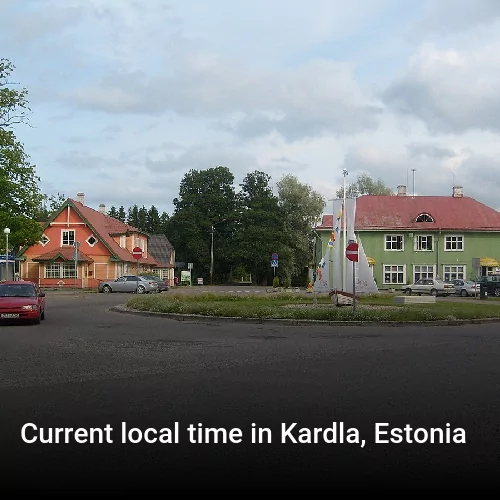 Current local time in Kardla, Estonia