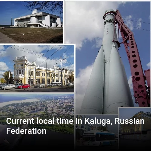 Current local time in Kaluga, Russian Federation