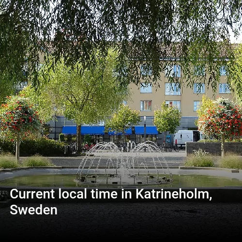 Current local time in Katrineholm, Sweden